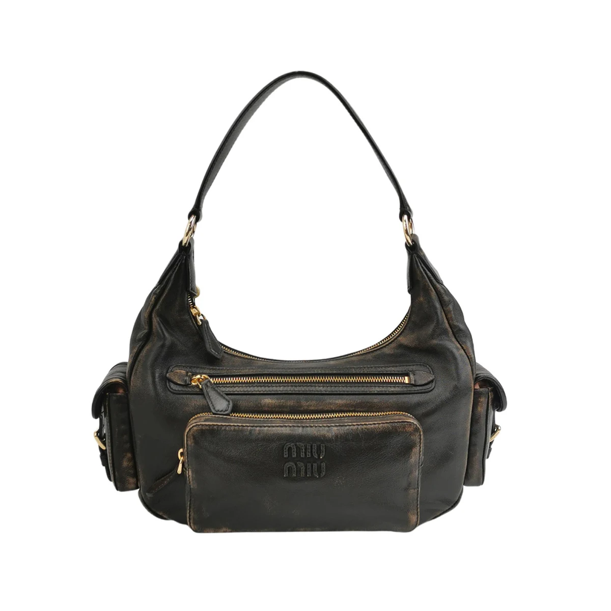 Miu Miu Pocket Nappa Logo — продано