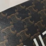 Celine Triomphe Canvas Logo (Селин) — фото 14
