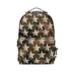 Valentino Garavani Colorblock Calfskin Backpack (Валентино) — миниатюра 1