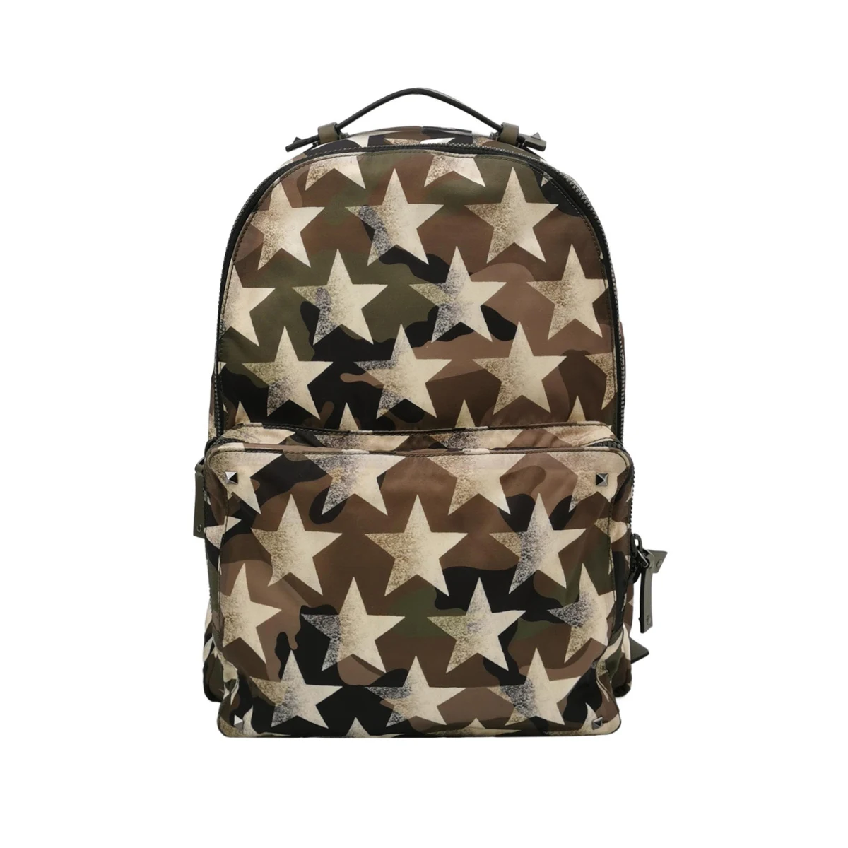 Valentino Garavani Colorblock Calfskin Backpack (Валентино) — фото 1