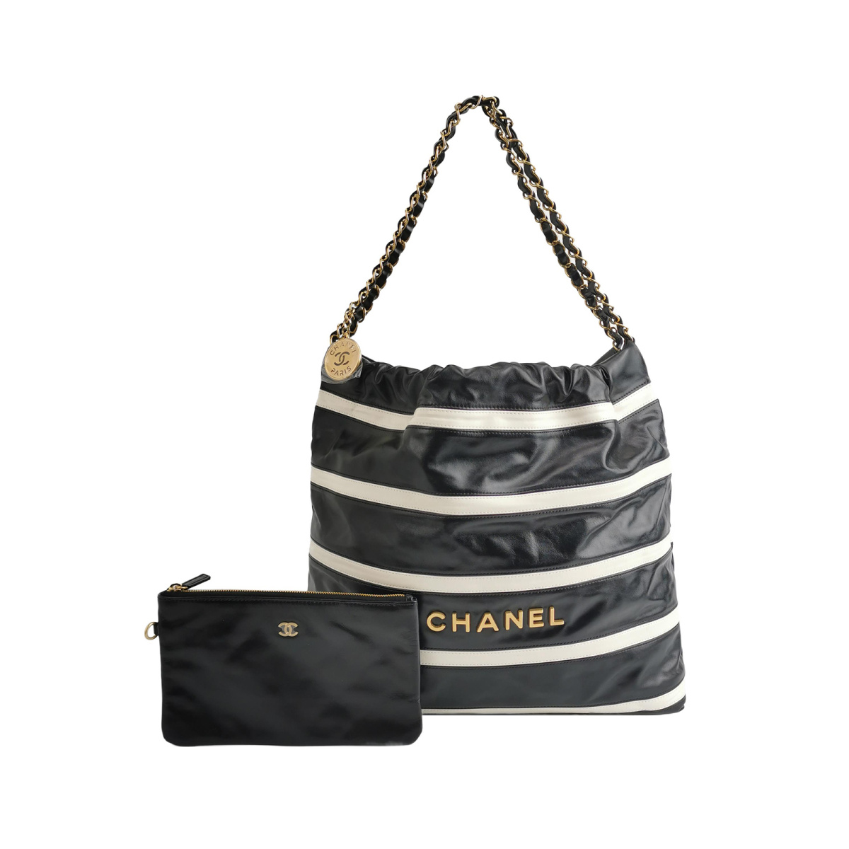 Chanel 22 Bag Logo — фото 1