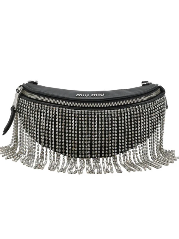 Винтажная сумка Miu Miu Logo Belt Bag