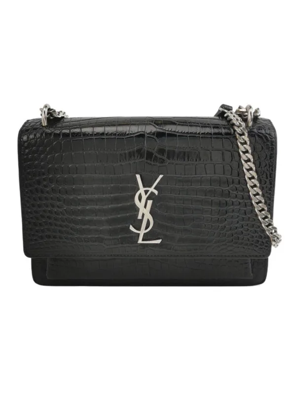 Винтажная сумка Saint Laurent Sunset YSL
