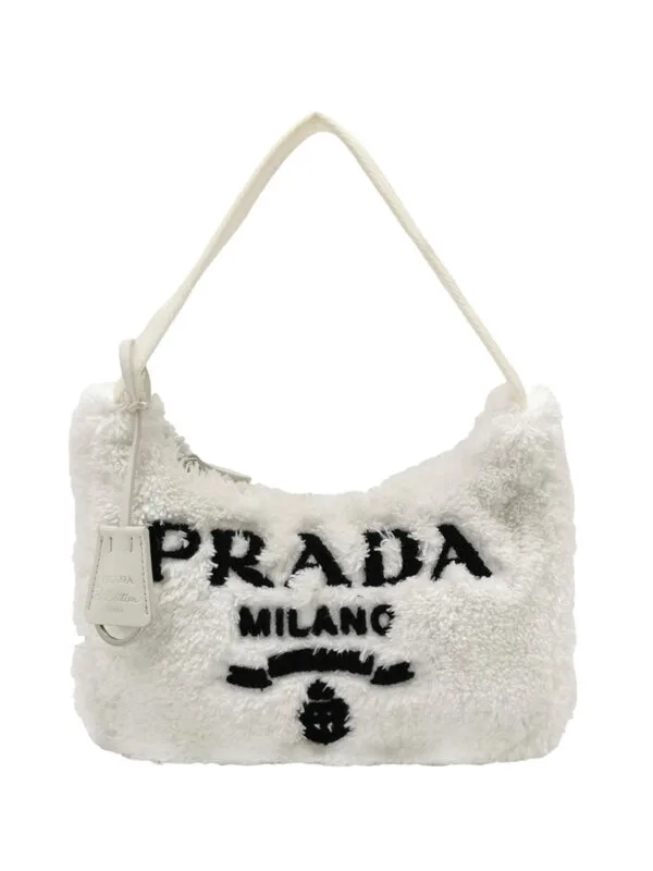 Винтажная сумка Prada Re-Edition logo