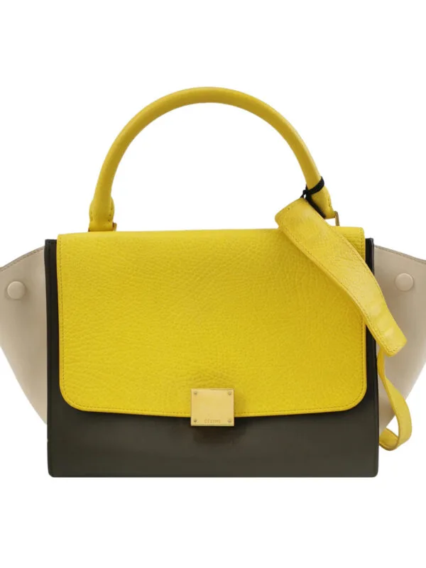 Винтажная сумка Celine Trapeze logo