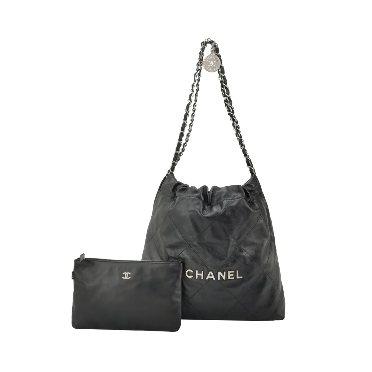 Chanel 22 Bag Logo — фото 1