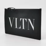 Valentino Garavani Calfskin Logo Clutch — фото 2