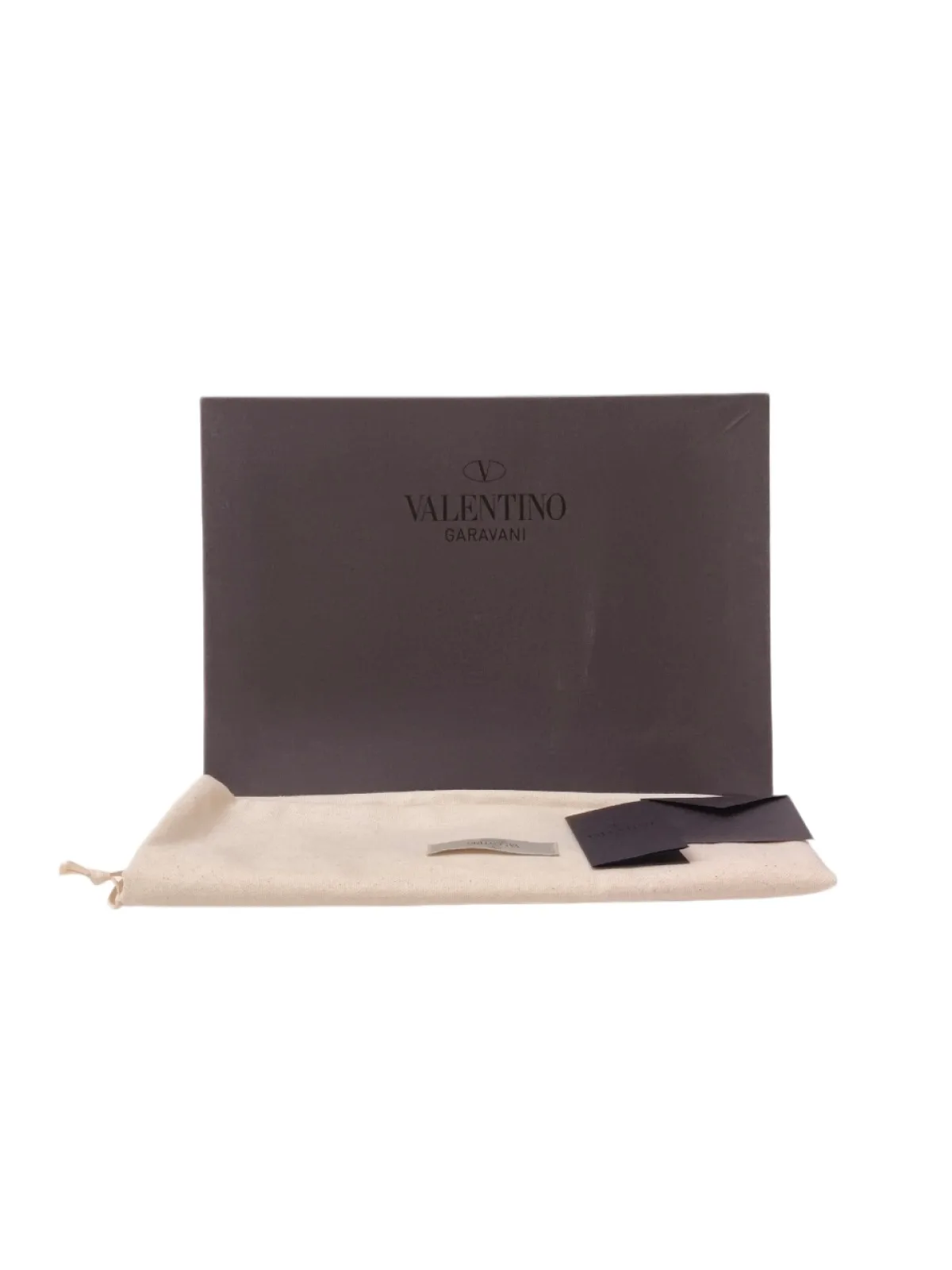 Valentino Garavani Calfskin Logo Clutch — фото 8