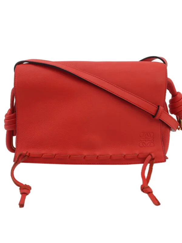 Винтажная сумка Loewe Flamenco Knot Logo