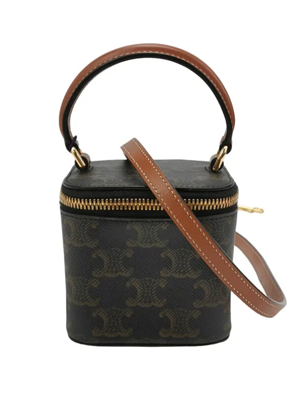 Винтажная сумка Celine Triomphe Canvas