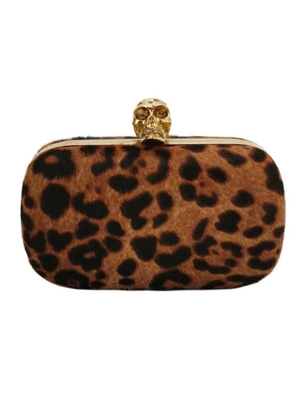 Винтажная сумка Alexander McQueen Colorblock Clutch