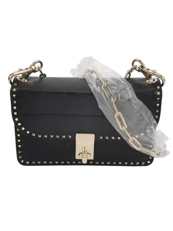 Valentino Garavani Waxed Calfskin Crossbody
