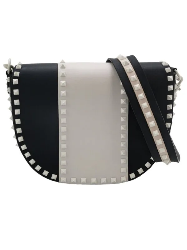 Винтажная сумка Valentino Garavani Colorblock Calfskin Crossbody