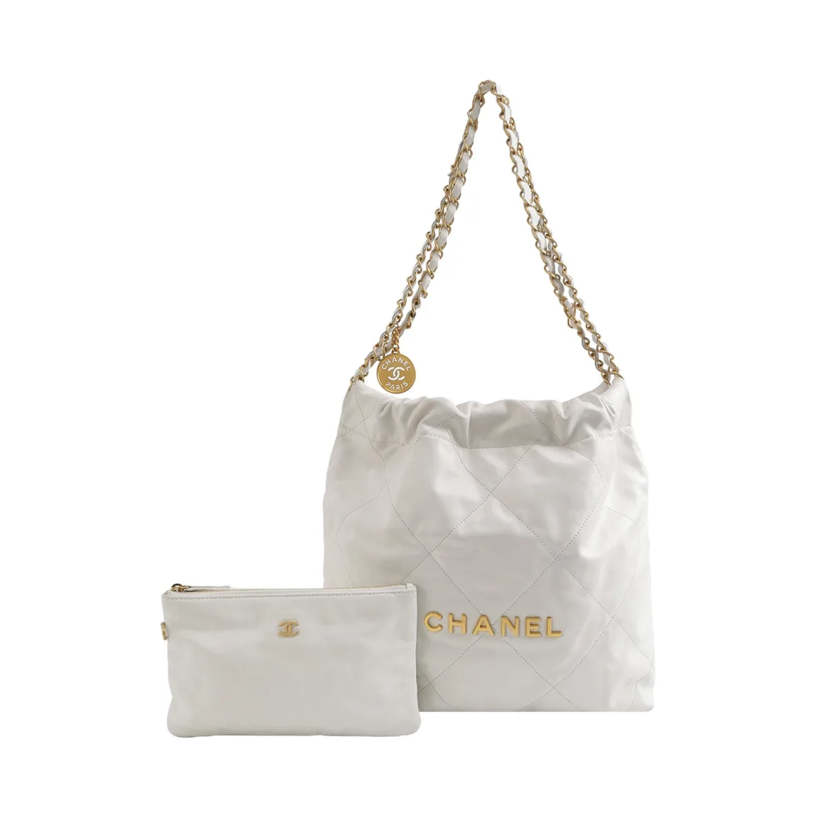 Chanel 22 Bag Logo — фото 1
