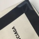 Balenciaga Navy Cabas Logo — фото 21