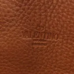 Valentino Garavani Woven Calfskin Logo Shoulder Bag — фото 8