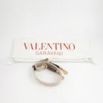 Valentino Garavani Woven Calfskin Logo Shoulder Bag — фото 9