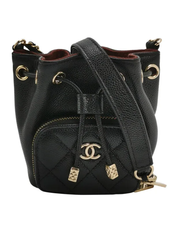 Chanel Quilted Calfskin CC Crossbody