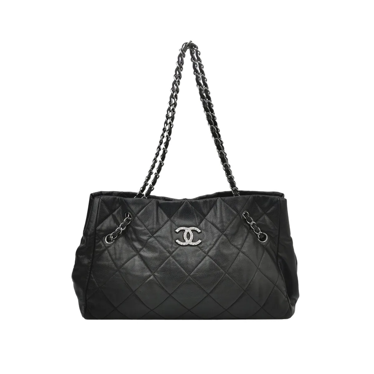 Chanel Quilted Calfskin CC Shoulder Bag — фото 1