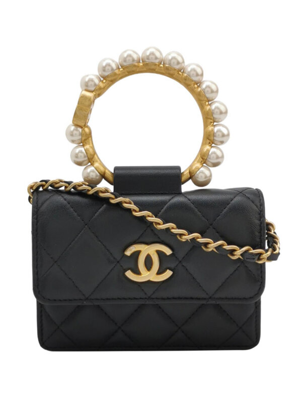 Chanel Quilted Lambskin CC Crossbody