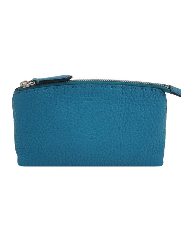 Винтажная сумка Fendi Calfskin Logo Clutch