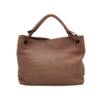 Bottega Veneta Woven Lambskin Shoulder Bag (Боттега Венета) — миниатюра 1