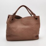 Bottega Veneta Woven Lambskin Shoulder Bag (Боттега Венета) — фото 5