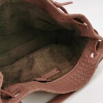 Bottega Veneta Woven Lambskin Shoulder Bag (Боттега Венета) — фото 7