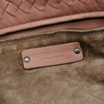 Bottega Veneta Woven Lambskin Shoulder Bag (Боттега Венета) — фото 8