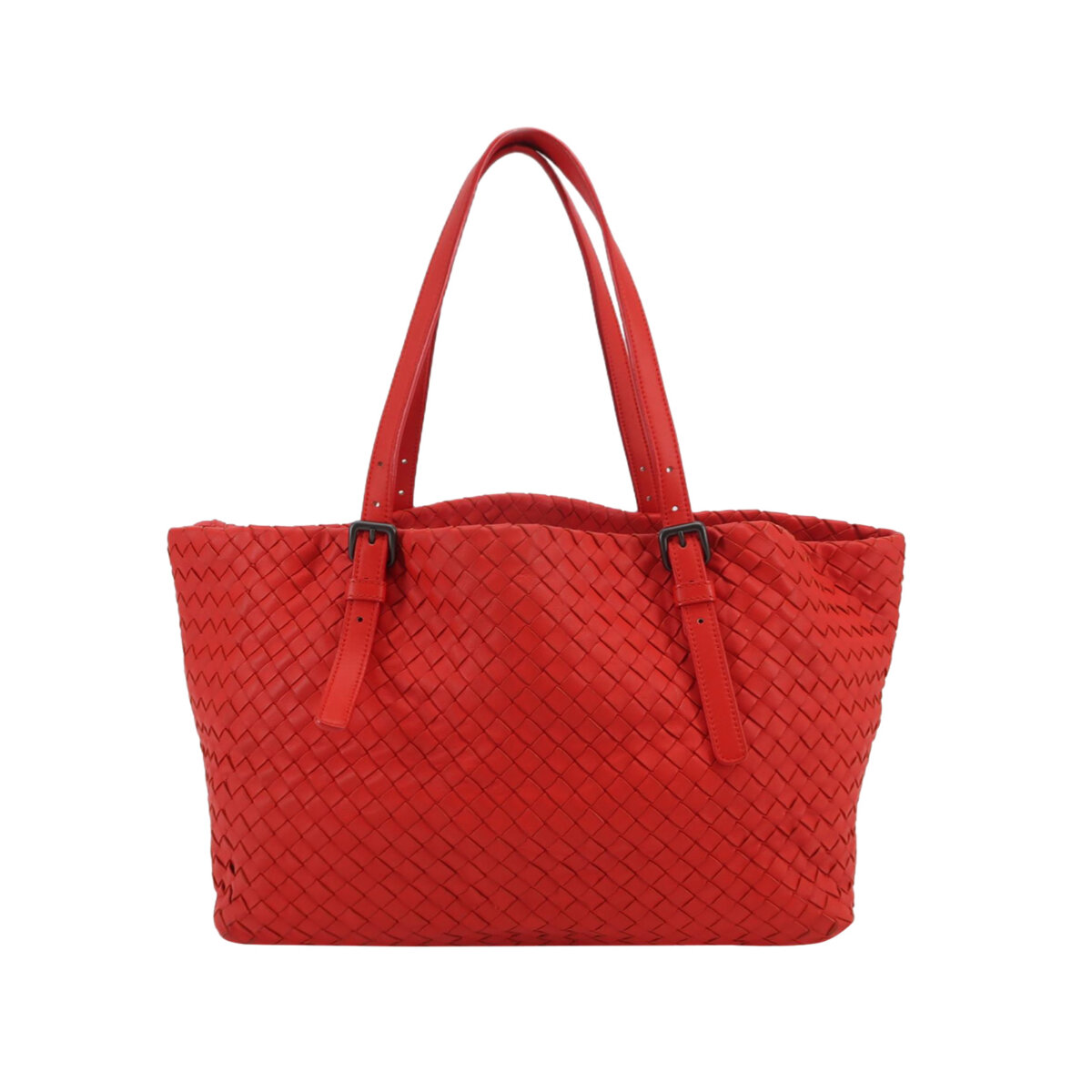 Bottega Veneta Woven Lambskin Shoulder Bag (Боттега Венета) — фото 1