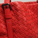 Bottega Veneta Woven Lambskin Shoulder Bag (Боттега Венета) — фото 12