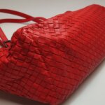 Bottega Veneta Woven Lambskin Shoulder Bag (Боттега Венета) — фото 25