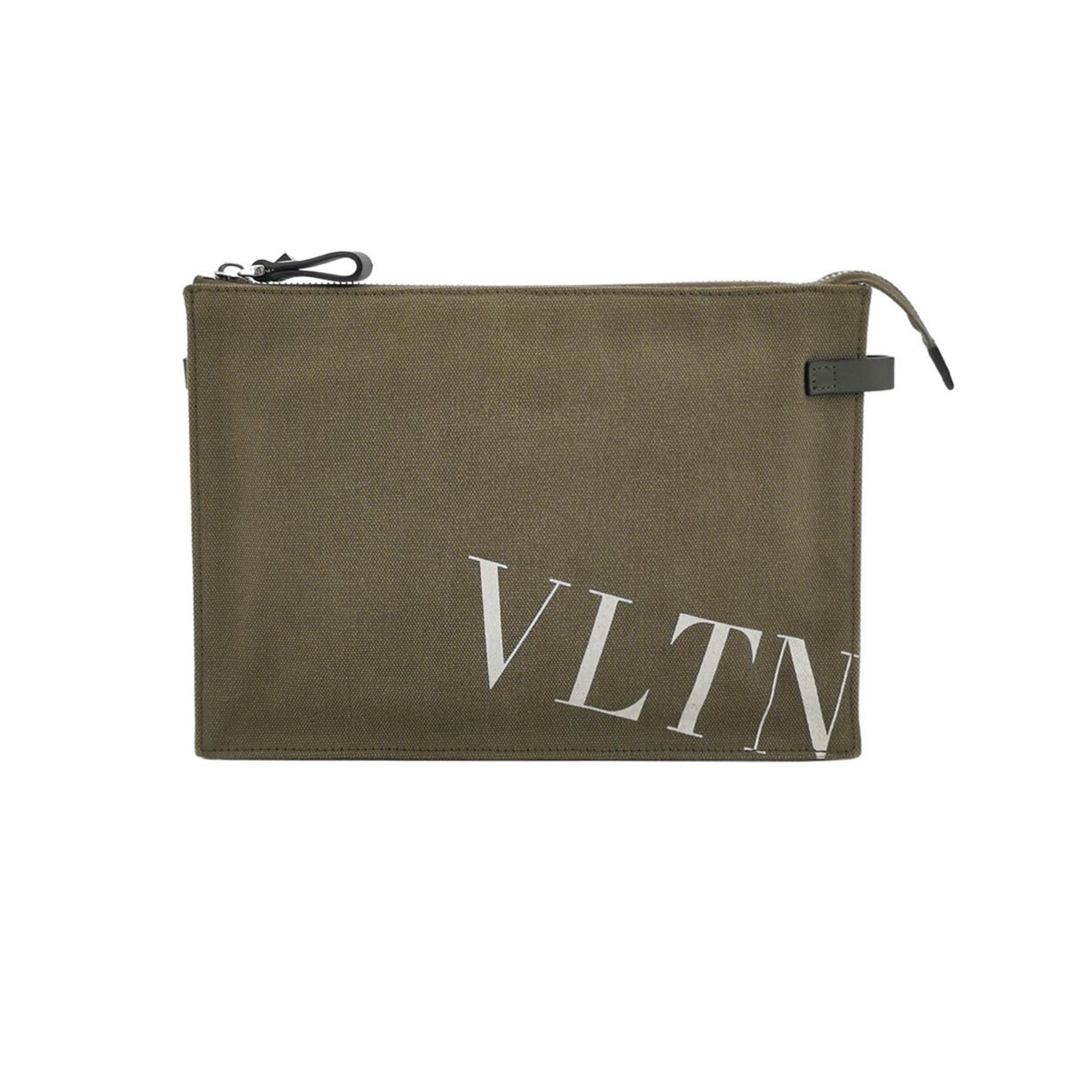 Valentino Garavani Calfskin Logo Clutch — фото 1