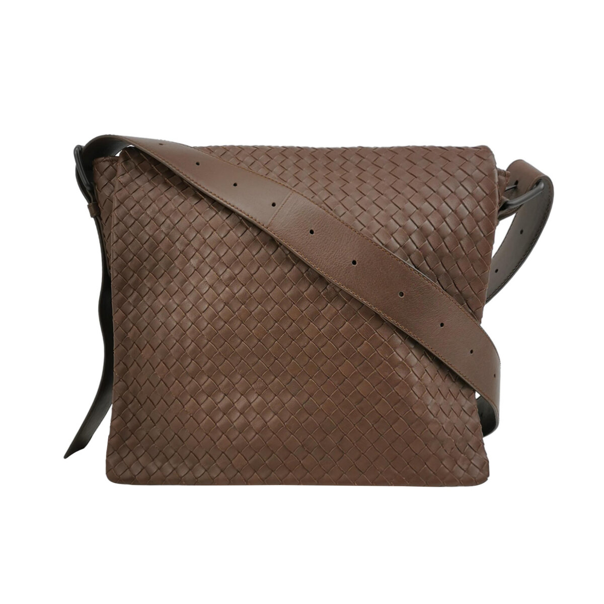 Bottega Veneta Woven Calfskin Shoulder Bag (Боттега Венета) — фото 1