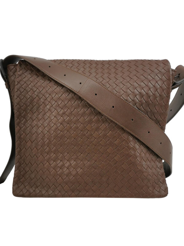 Bottega Veneta Woven Calfskin Shoulder Bag (Боттега Венета)