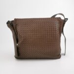 Bottega Veneta Woven Calfskin Shoulder Bag (Боттега Венета) — фото 5