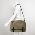 Loewe Colorblock Calfskin Shoulder Bag (Лоэве) — фото 2