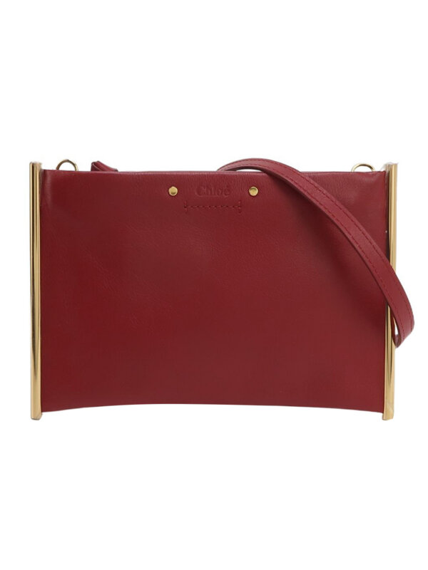 Chloe Calfskin Logo Crossbody