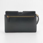 Versace Printed Calfskin Logo Clutch — фото 4