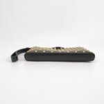 Versace Printed Calfskin Logo Clutch — фото 5