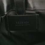 Versace Printed Calfskin Logo Clutch — фото 7