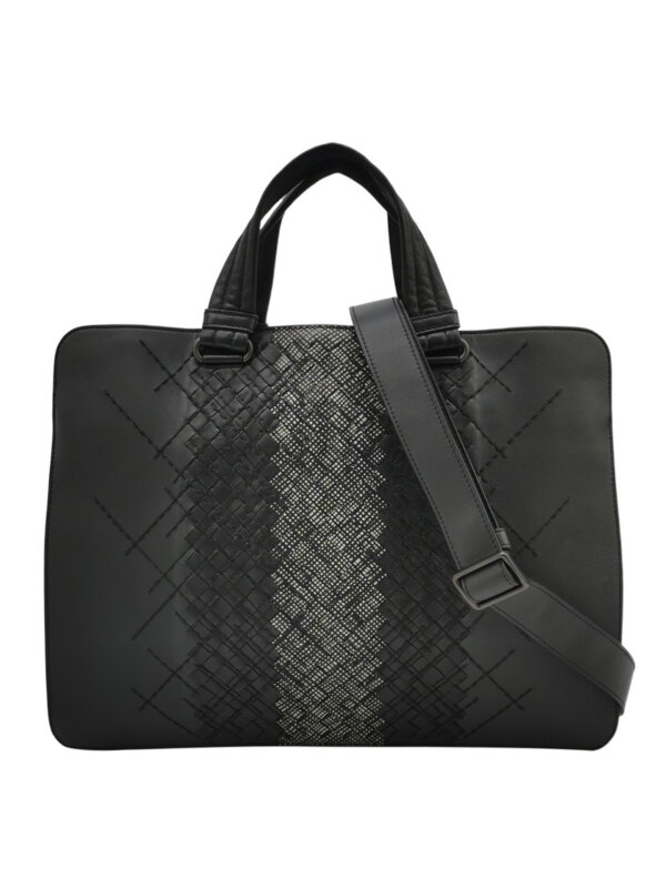 Bottega Veneta Woven Lambskin Crossbody