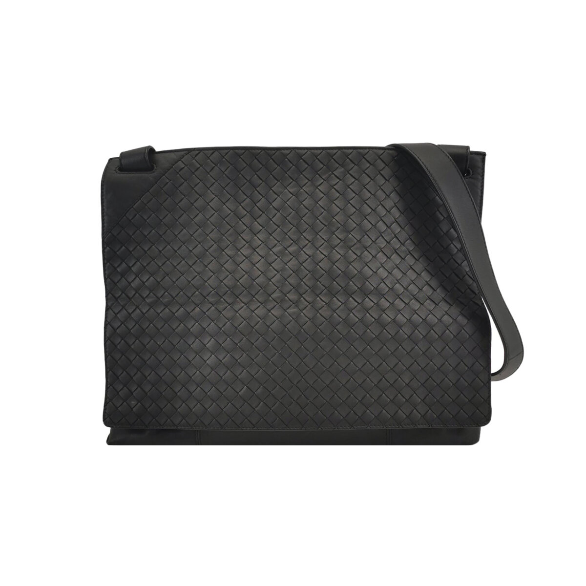 Bottega Veneta Woven Lambskin Crossbody — фото 1