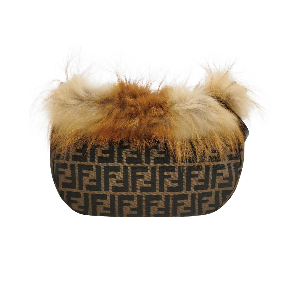 Fendi Calfskin Monogram Shoulder Bag (Фенди) — фото 1