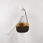 Fendi Calfskin Monogram Shoulder Bag (Фенди) — фото 2