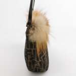 Fendi Calfskin Monogram Shoulder Bag (Фенди) — фото 4