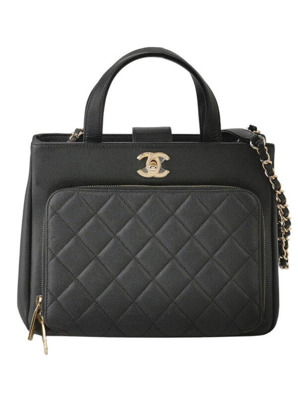 Chanel Quilted Calfskin CC Shoulder Bag (Шанель)