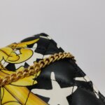 Versace Colorblock Lambskin Shoulder Bag (Версаче) — фото 14