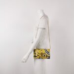 Versace Colorblock Lambskin Shoulder Bag (Версаче) — фото 2