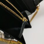 Versace Colorblock Lambskin Shoulder Bag (Версаче) — фото 20